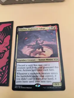 Chainer, Nightmare Adept LP, English MTG Modern Horizons 2 - Image 2
