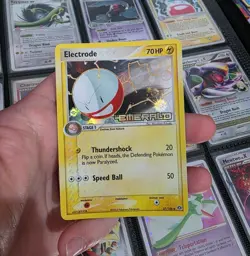 Electrode 27/106 EX Emerald Reverse Holo With Stamp NM Pokemon TCG - Image 1