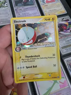 Electrode 27/106 EX Emerald Reverse Holo With Stamp NM Pokemon TCG - Image 4