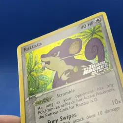 Rattata 71/109 Team Rocket Returns Reverse Holo Pokemon Card NM* - Image 3