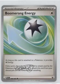 Boomerang Energy Pokemon SV06: Twilight Masquerade #166 - Image 1