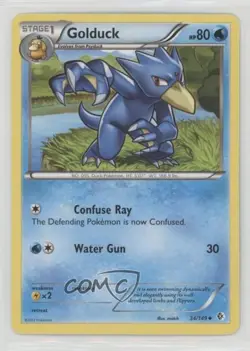 Golduck Pokemon Black & White Boundaries Crossed #34 - Image 1