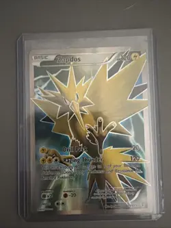 Pokemon TCG Zapdos Holo Full Art Ultra Rare Generations 29/83 NM Card - Image 1