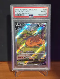 PSA 10 Charizard V - SAR - VSTAR Universe 211/172 - Japanese Pokemon Card - Image 1
