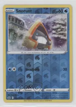 Snorunt Reverse Foil Pokemon Sword & Shield Chilling Reign #035 - Image 1