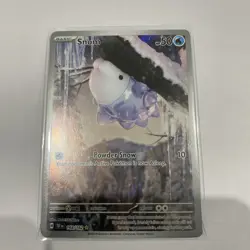 Snom 168/162 NM Illustration Rare Holo Temporal Forces Pokemon Card English TCG - Image 1