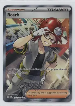 Roark Ultra Rare Pokemon Scarlet & Violet Paradox Rift (PAREN) #242 - Image 1