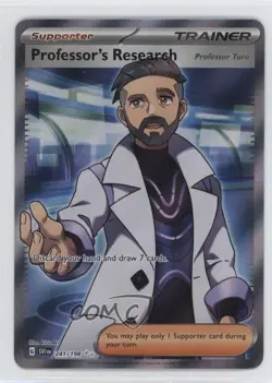 Professor's Research (Professor Turo) Ultra Rare Pokemon SV01: Scarlet & Violet - Image 1