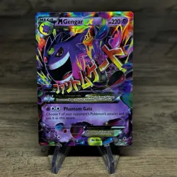 2014 POKEMON XY PHANTOM FORCES #35 M GENGAR EX PHANTOM FORCES - Image 1