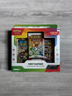 Pokemon TCG First Partner Illustration Collection Series 1 Sealed - Image 1