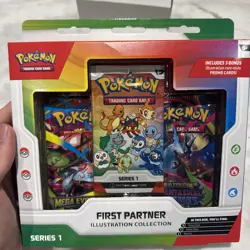 Pokemon First Partner Illustration Collection Series 1 (Sealed) 🔥 - Image 1