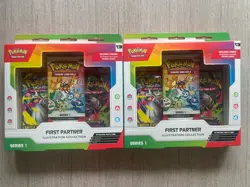 (2) First Partner Illustration Collection Series 1 SEALED Pokemon - Image 1