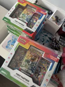Pokemon First Partner Illustration Collection Series 1 All Sealed 13 Boxes New - Image 1