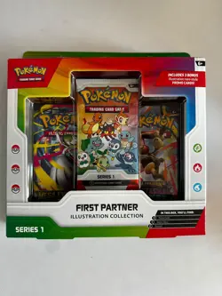 First Partner Illustration Collection Series 1 - Pokemon TCG - New & Sealed - Image 1