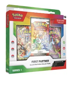 First Partner Illustration Collection Series 1 - Pokemon TCG - New & Sealed - Image 1