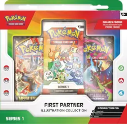 First Partner Illustration Collection Series 1 - Pokemon TCG - New & Sealed - Image 1