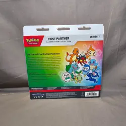 Pokemon First Partner Illustration Collection Series 1 and 2 - New Sealed - Image 3