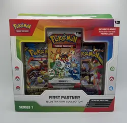 Pokemon TCG First Partner Illustration Collection Series 1 - New, Sealed - Image 1