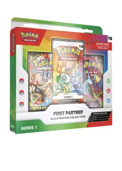 Pokemon TCG First Partner Illustration Collection Series 1 sealed - Image 1