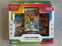 Pokemon TCG First Partner Illustration Collection Series 1 sealed - Image 1