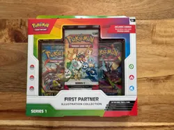 First Partner Illustration Collection Series 1 - Pokemon TCG - New & Sealed - Image 1