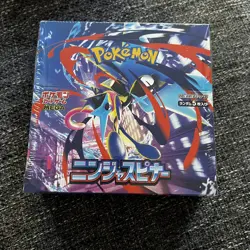 Pokemon TCG: Ninja Spinner Booster Box Japanese m4 NEW AND FACTORY SEALED - Image 1