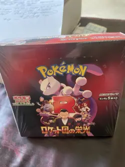 Pokemon TCG: Scarlet & Violet The Glory of Team Rocket Booster Box (Japanese) - Image 1