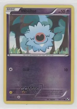 Woobat Reverse Foil Pokemon Black & White Base Set #50 - Image 1