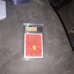 Pokemon TCG Japanese 2019 Old Maid Charmander Pokemon CGC 10 Graded Standard - Image 1
