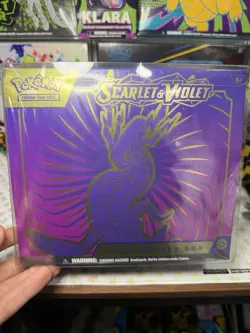 Pokemon Scarlet and Violet Base Elite Trainer Box ETB Miraidon Factory Sealed 820650853418 - Image 2