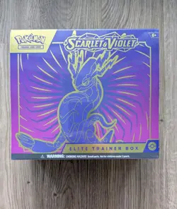 Pokemon TCG Scarlet & Violet Base Set Elite Trainer Box ETB Miraidon Sealed - Image 1