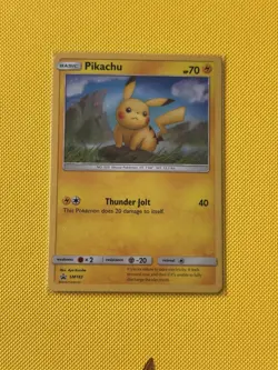 The Pokemon Company Pikachu Holo Promo SM183 70HP Pokemon TCG English 2019 - Image 1