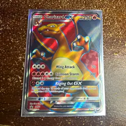 Pokemon TCG Charizard GX SM60 SM Promos Promo Full Art Holo English 250 HP - Image 1