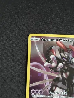 Pokemon TCG Armored Mewtwo SM228 Promo Holo SM Black Star English 120 HP - Image 2