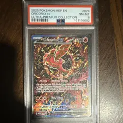 The Pokemon Company Oricorio ex 024 Me: Mega Evolution Promo Holo EN PSA 8 - Image 1