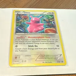 The Pokemon Company Ditto Promo Holo XY Black Star XY40 Basic 70 HP English - Image 1