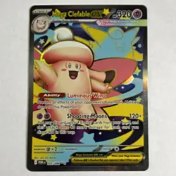 Pokemon TCG Mega Clefable EX 103/108 XY Full Art Holo Ultra Rare 320 HP - Image 1