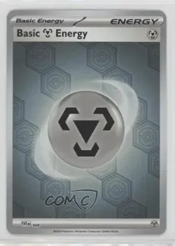 Steel Energy Reverse Foil Pokemon Scarlet & Violet Basic Energies (SVEEN) #008 - Image 1