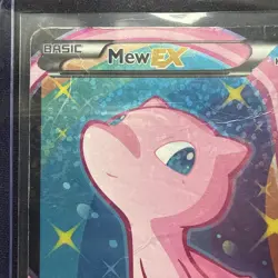 Pokemon Mew EX Ultra Rare Full Art Holo RC24/RC25 Legendary Treasures 120 HP - Image 2