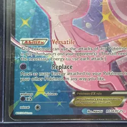 Pokemon Mew EX Ultra Rare Full Art Holo RC24/RC25 Legendary Treasures 120 HP - Image 4