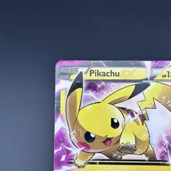 Pokemon Card TCG Pikachu EX XY84 Holo Black Star Promo 2015 - HP / DMG - Image 4
