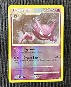 Pokemon TCG Haunter 50/130 Diamond & Pearl Reverse Holo Uncommon (LP) (English) - Image 1