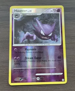 Pokemon TCG Haunter 50/130 Diamond & Pearl Reverse Holo Uncommon (LP) (English) - Image 3
