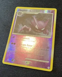 Pokemon TCG Haunter 50/130 Diamond & Pearl Reverse Holo Uncommon (LP) (English) - Image 5