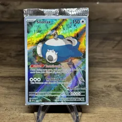 Pokemon 151 ETB Snorlax Pokemon Center Stamped Promo Sealed #051 Sv051 - Image 1