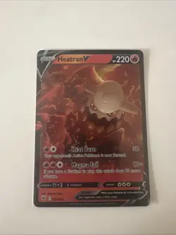 Heatran V 025/189 Ultra Rare Holo Basic Pokemon TCG English Astral Radiance - Image 1