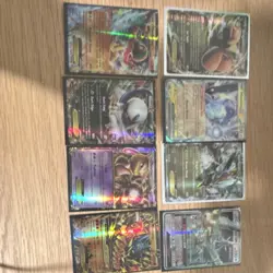 Pokemon TCG Holo EX GX 8-Card Lot - Mewtwo EX, Machamp GX, Necrozma GX - Image 2