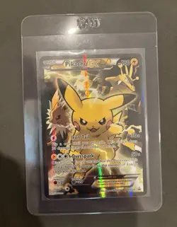 Pokemon TCG Pikachu EX XY124 XY Promo Holo English 2016 130 HP - Image 1