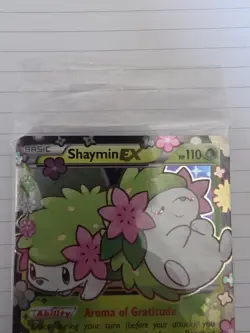 Pokemon TCG Shaymin EX XY148 XY Promo Holo Card English Basic 2016 110 HP Sealed - Image 2