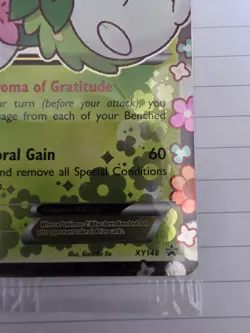Pokemon TCG Shaymin EX XY148 XY Promo Holo Card English Basic 2016 110 HP Sealed - Image 4